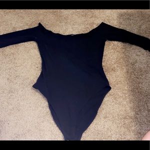 SMALL Charlotte Russe Black Body Suit